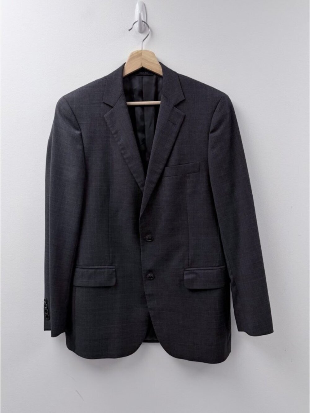 Brooks Brothers Men's 1818 Fitzgerald Wool Gray Blazer Jacket 40R